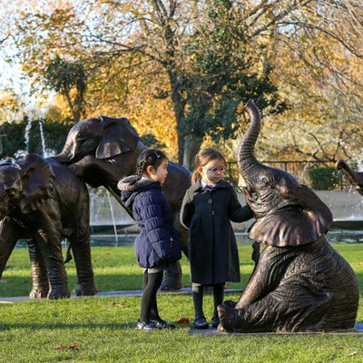 How 21 Elephants Came To Central London And Other Art Apparitions